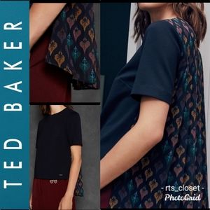 Ted Baker Pleated Back top
